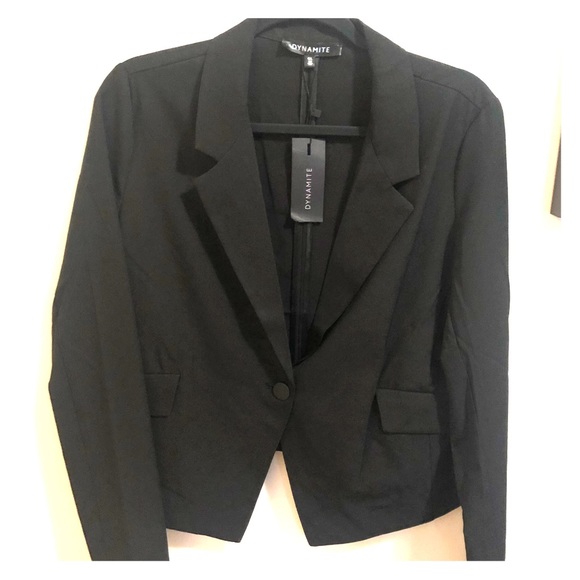 Cropped blazer - Picture 1 of 2